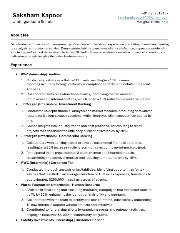 Resume Finance & Management.pdf