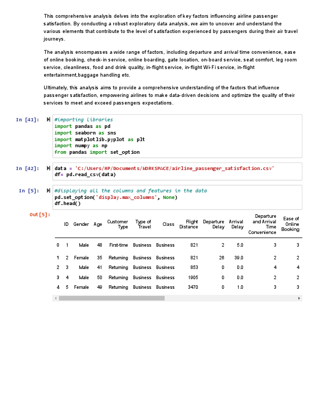Passenger Satisfaction Analysis - Jupyter Notebook.pdf