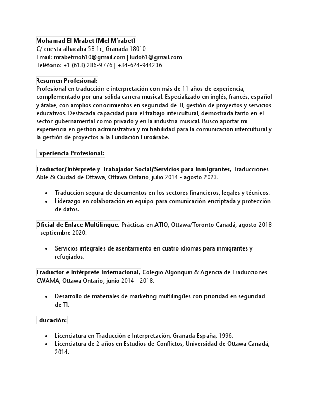 Mohamad El Mrabet CV March 19.pdf