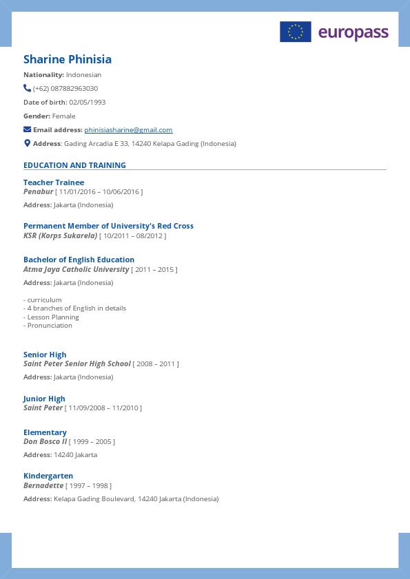 (CURRENT) CV Sharine Phinisia.pdf