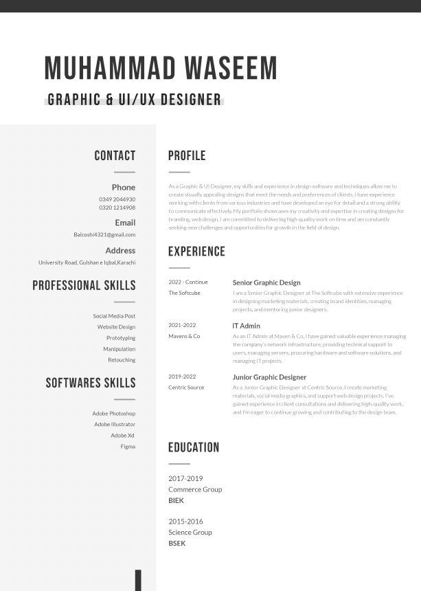 Muhammad Waseem's Cv.pdf