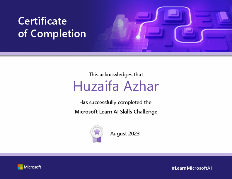 Microsoft Learn AI Skills Challenge - Certificate of completion- EN-US.pdf