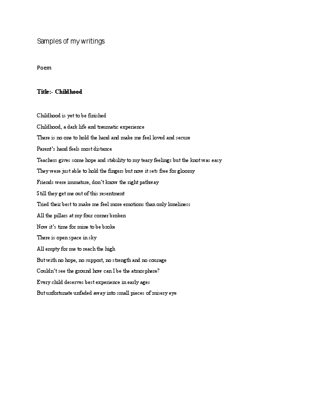 Samples of my writing.pdf