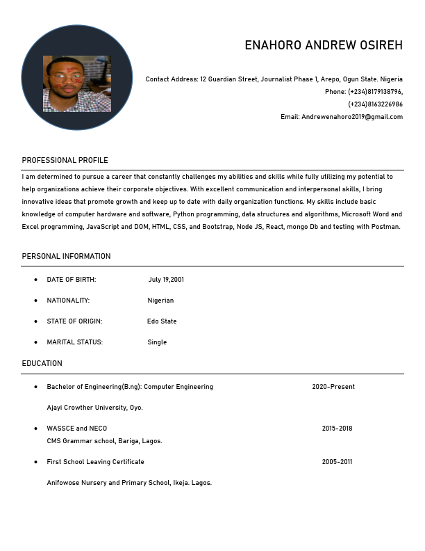 ANDREW'S CV.pdf