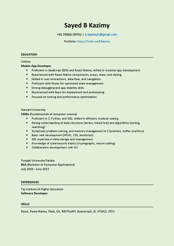 cv software engineer.pdf