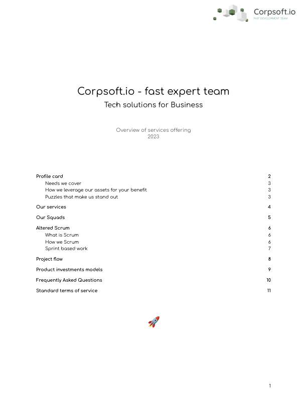 Corpsoft.io - Overview of provided services - 2023.pdf