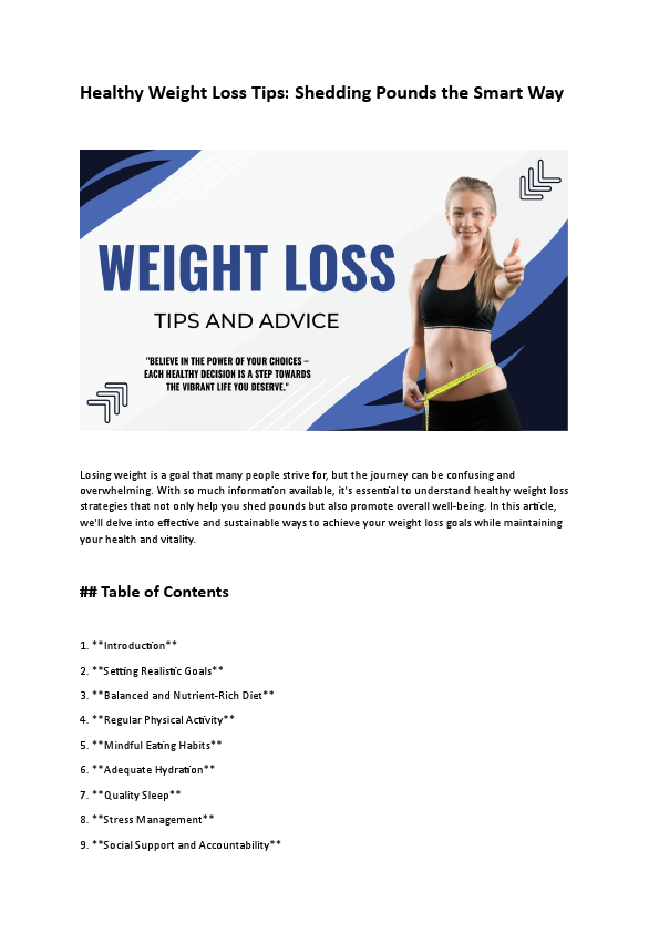 Healthy Weight Loss Tips.pdf