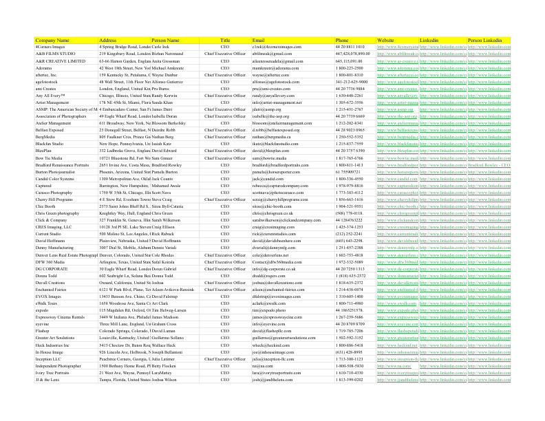 photography  - Sheet1.pdf