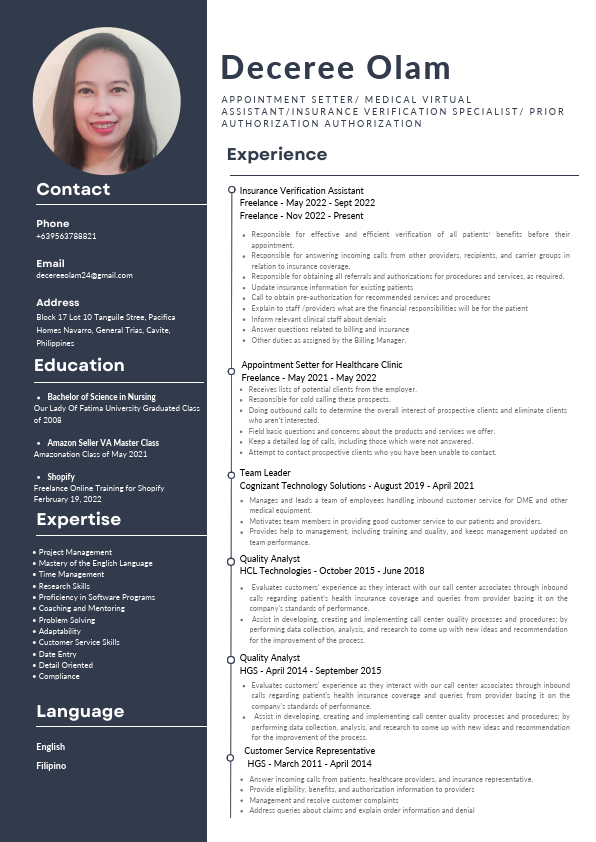 CV - Deceree Olam.pdf