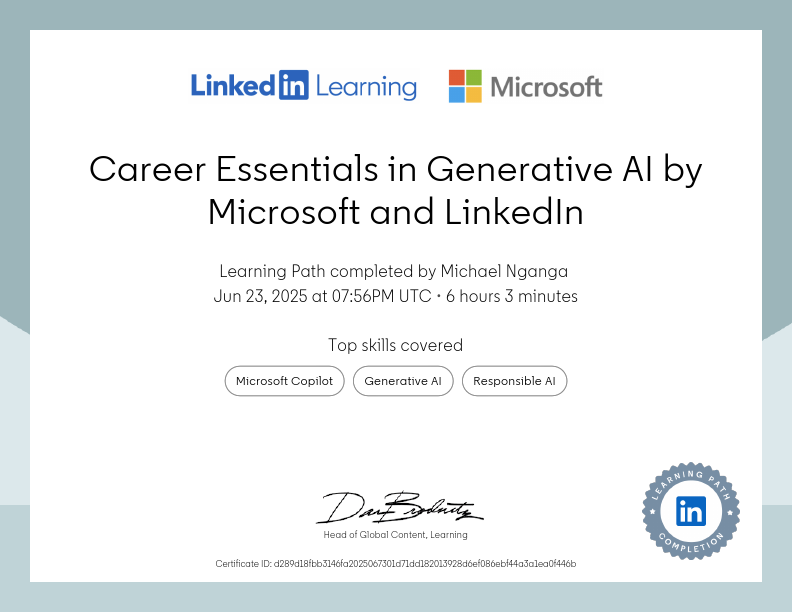 CertificateOfCompletion_Career Essentials in Generative AI by Microsoft and LinkedIn.pdf