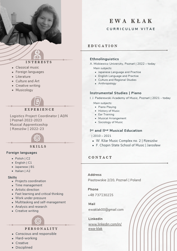 My CV - Ewa Kłak.pdf