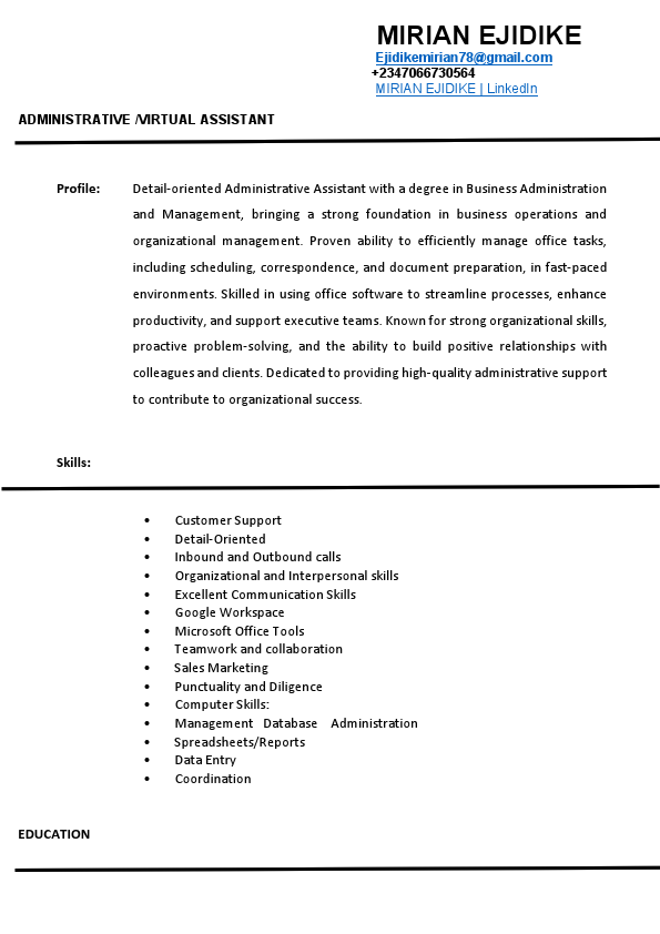 Administrative Assistant CV.pdf