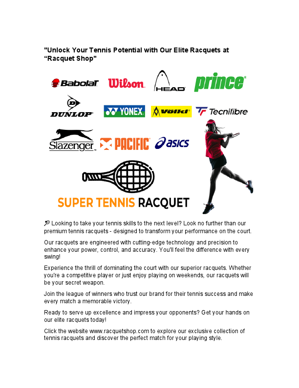 TENNIS RACQUET FACEBOOK AD FOR PORTFOLIO.pdf