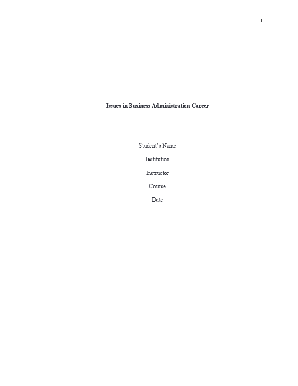 Issues related to business administration.pdf