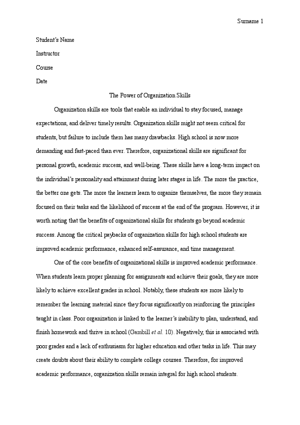 The Power of organization Skills (1).pdf