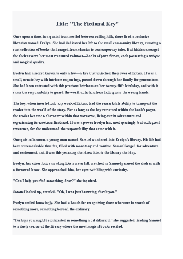 The Fictional Key.pdf