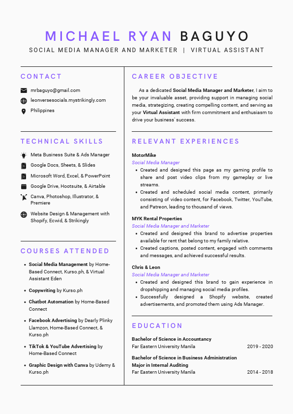 Resume - Baguyo, Michael Ryan I..pdf