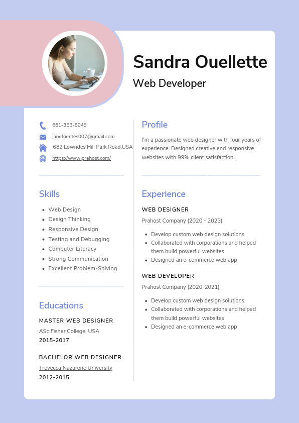 Sandra- Web Developer Resume.pdf