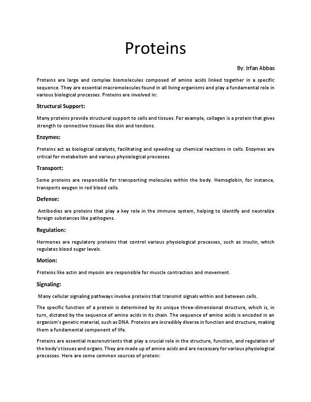 Proteins and its Sources - Article.pdf
