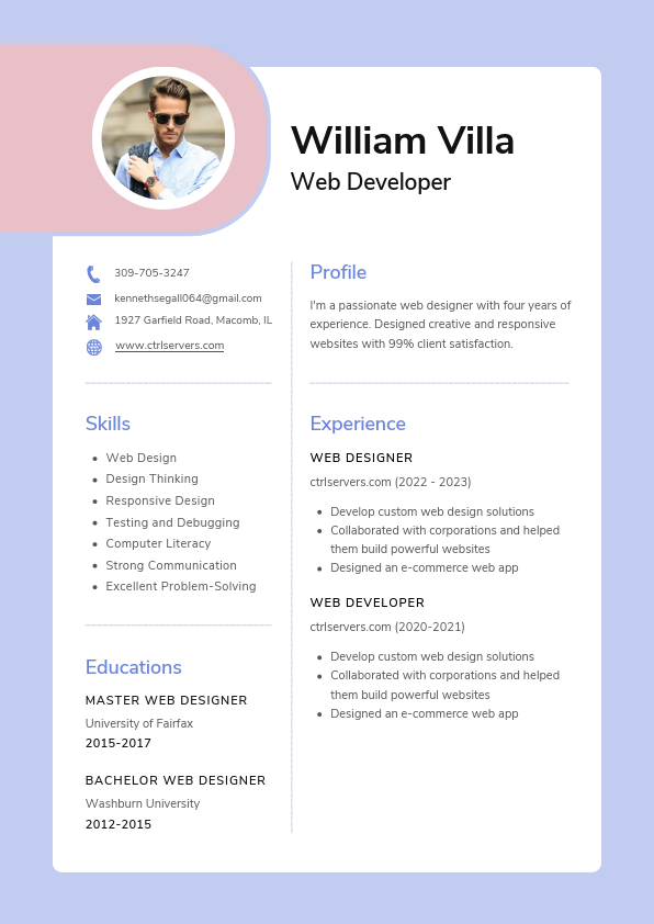 William Web Developer Resume.pdf