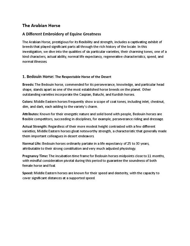 Article - The Arabian Horse.pdf