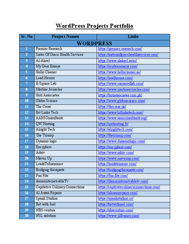 WordPress Projects Portfolio.pdf