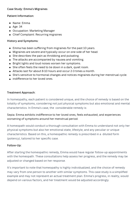 Homeopathy treatment sample.pdf