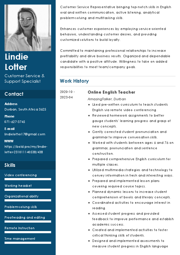 Lindie_Lotter_Resume_CustomerService.pdf