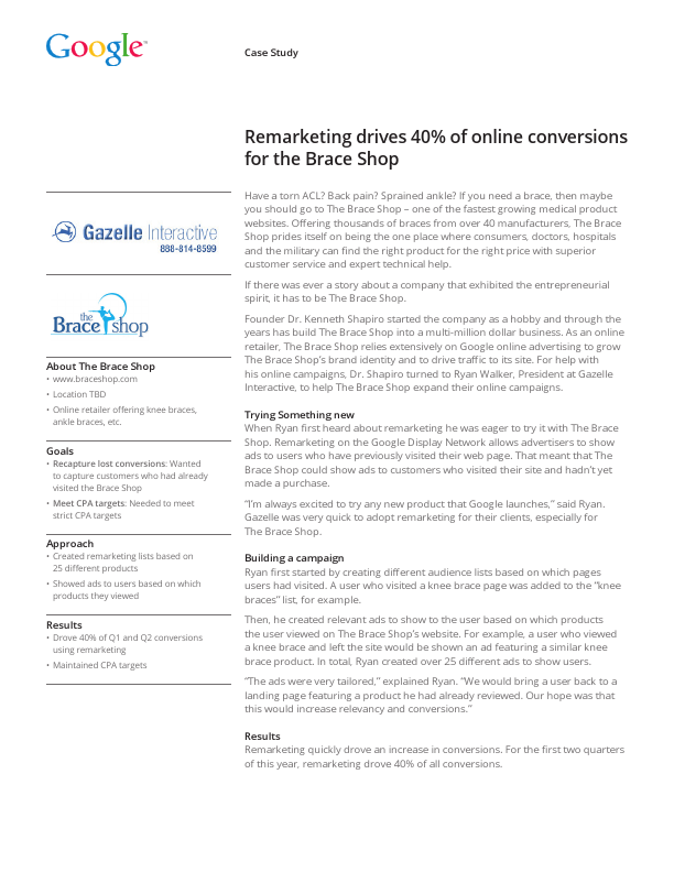 Google Adwords Remarketing Case Study for Gazelle.pdf