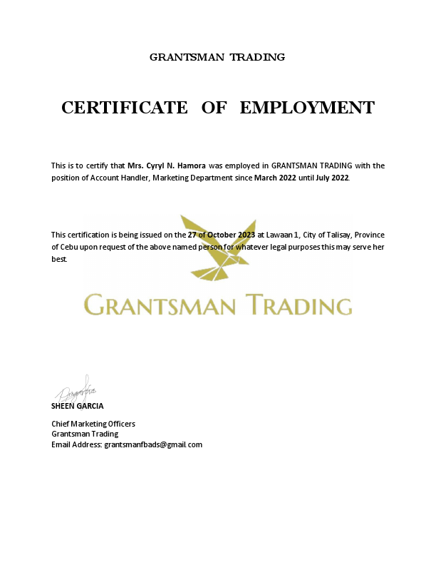 Grantsman's Certificate of Empployment.pdf