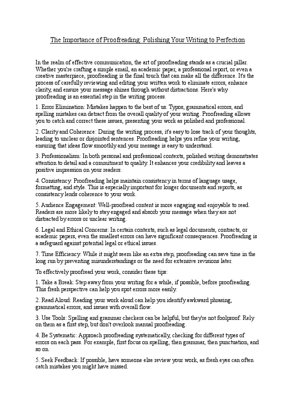 The Importance of Proofreading.pdf