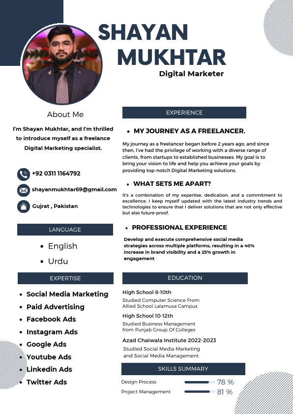 My professional modern CV resume PDF format.pdf