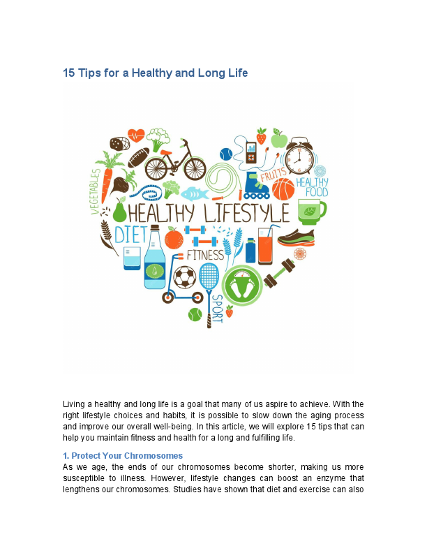 15 Tips for a Healthy and Long Life.pdf