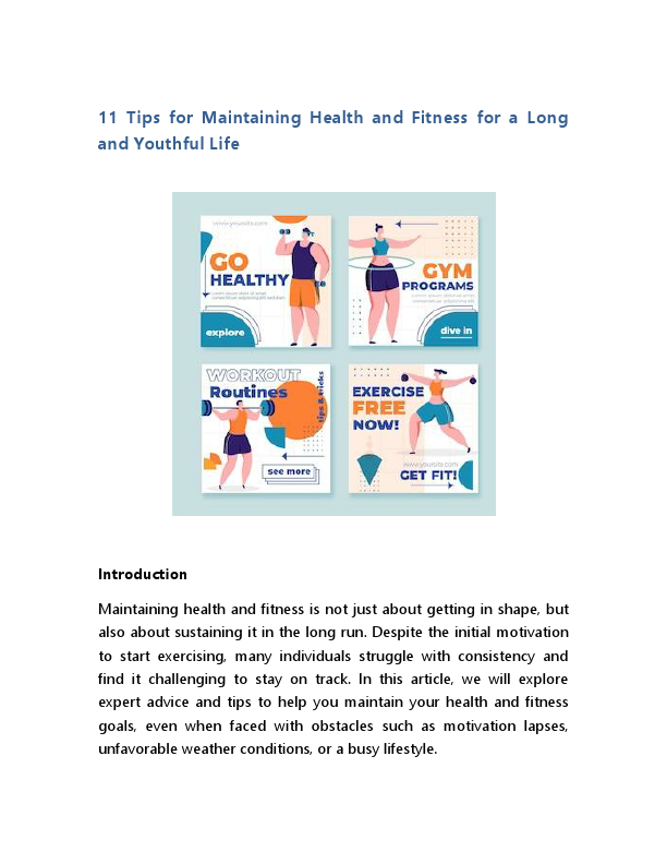 11 Tips for Maintaining Health and Fitness for a Long and Youthful Life.pdf