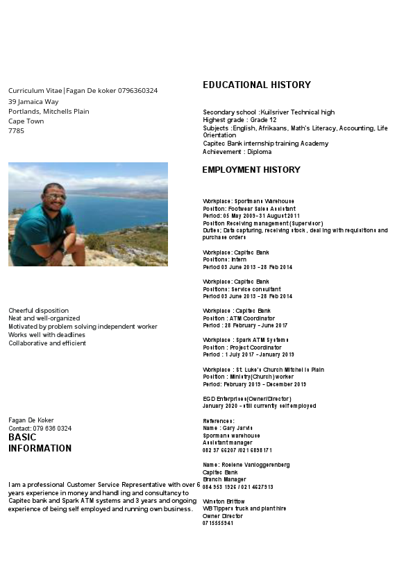 Fagan De Koker CV (1).pdf