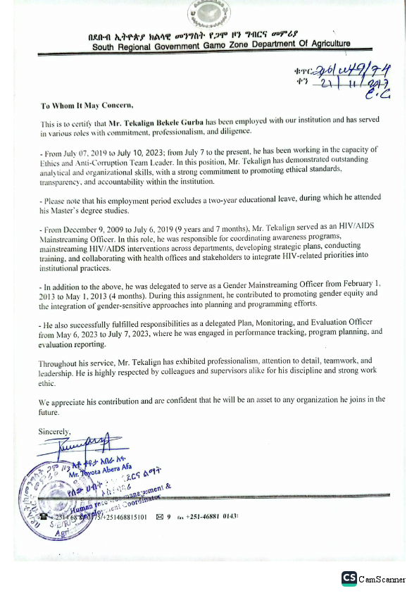 work experience latest .pdf