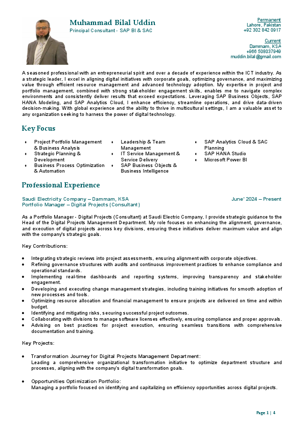 Muhammad Bilal Uddin - Resume.pdf