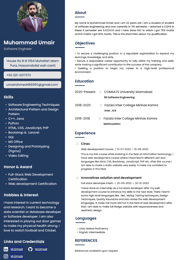 Muhammad Umair CV .pdf