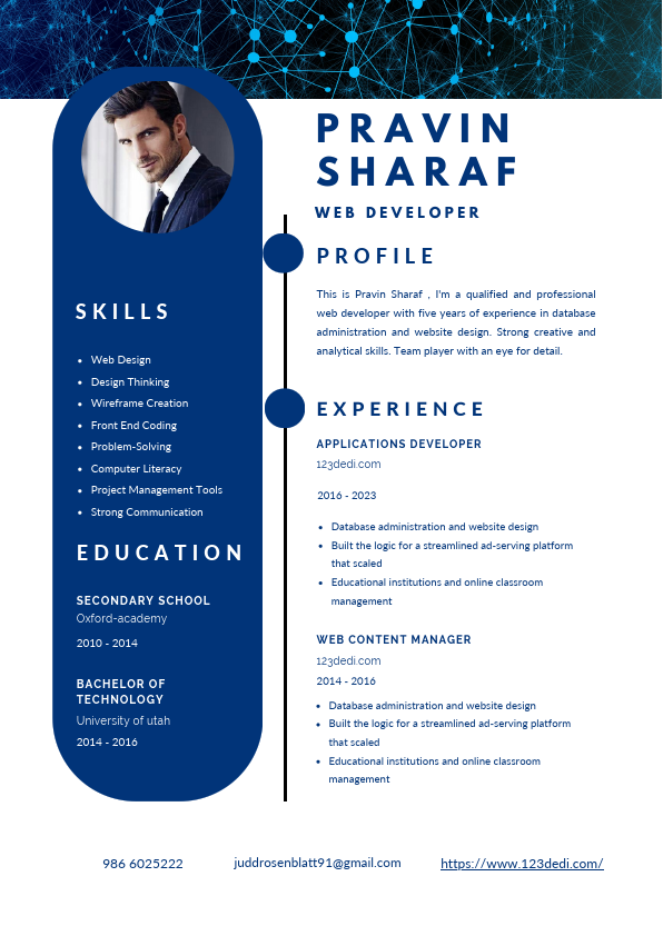 Pravin  Web Developer Resume.pdf