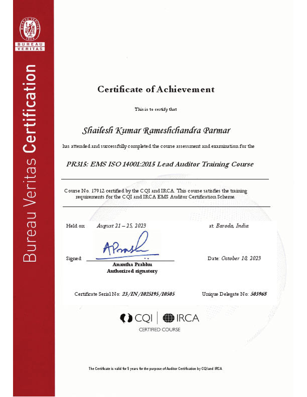 ISO 14001-2015 _ EMS _ Lead Auditor Certificate.pdf