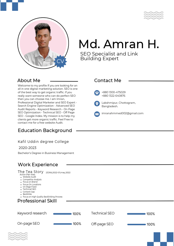 SEO Marketing CV For Amran H.pdf