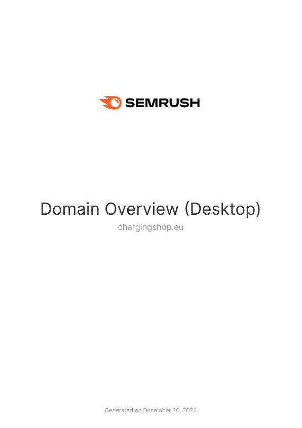 Semrush-Domain_Overview_(Desktop)-chargingshop_eu-20th_Dec_2023.pdf