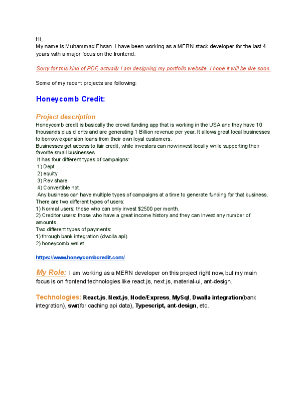 Muhammad Ehsan - Portfolio.pdf