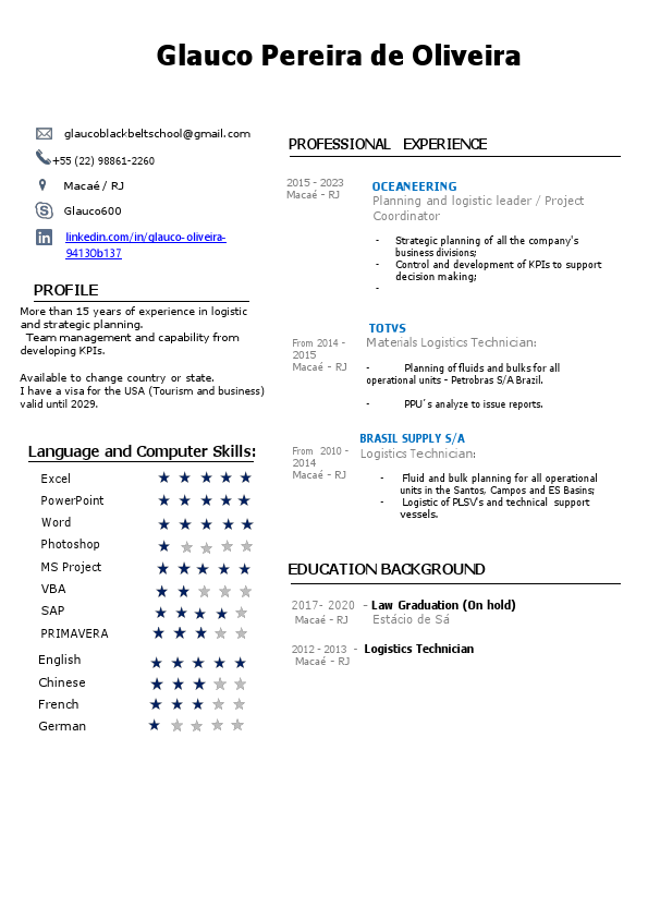 Glauco Oliveira - Resume - English.pdf