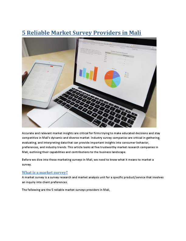 5 Reliable Market Survey Providers in Mali.pdf