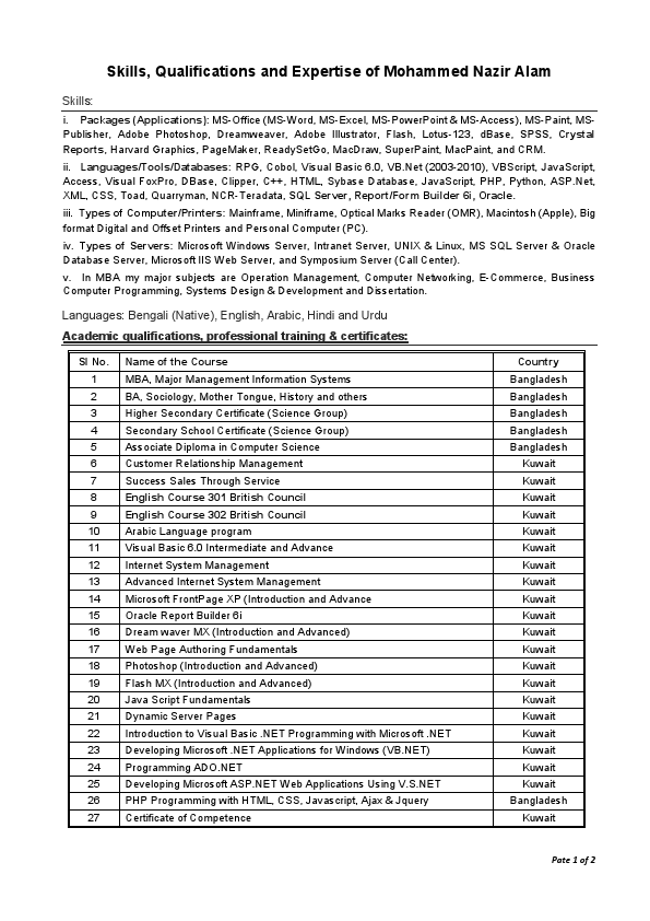 Skills Qualifications and Expertise.pdf