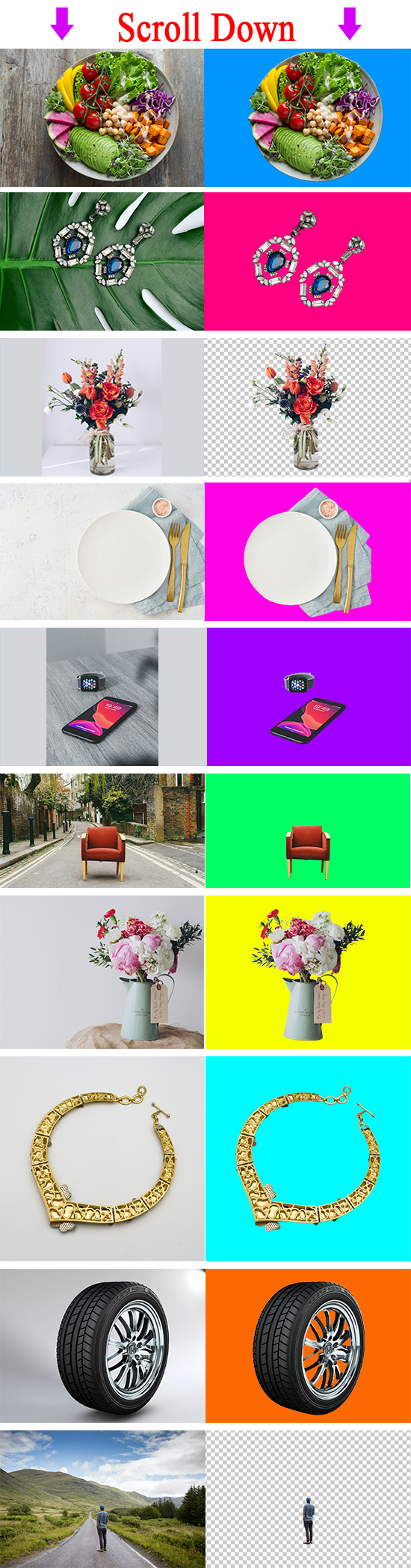 We will do professionally Photoshop editing, clipping path, background removal...pdf