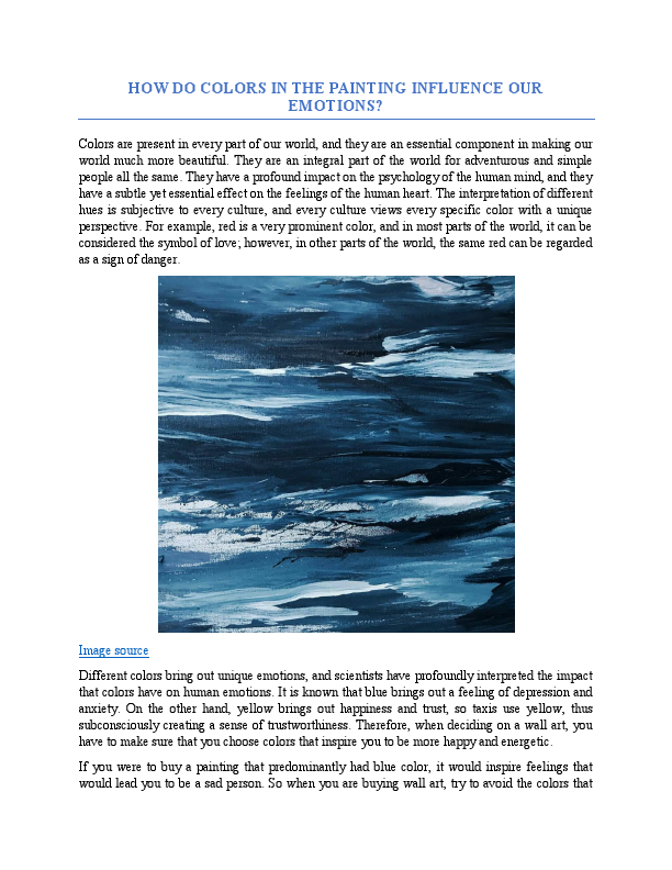 HOW COLORS IN THE PAINTING INFLUENCE OUR EMOTIONS. Revised.pdf