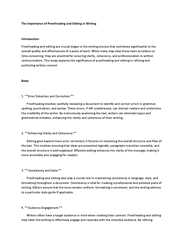 The Importance of Proofreading and Editing in Writing.pdf