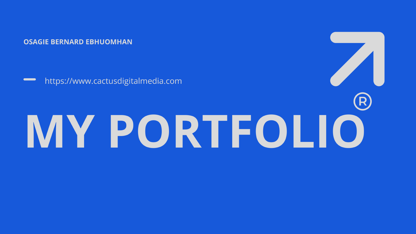 My Portfolio Presentation - Osagie Bernard Ebhuomhan.pdf